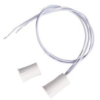 Įleidžiamas magnetinis kontaktas durims ir langams, NC, 17–25 mm, baltas