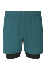 Endurance - Kros M 2-In-1 Shorts - Treniruočių šortai - Žalia