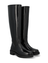 ANGULUS - Booties - Flat - With Zipper - Ilgaauliai batai - Juoda