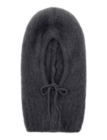 Noella - N-Merle Knit Balaclava - Balaklava - Pilka