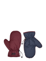 Mads Nørgaard - Light Ripstop Pillow Glove - Kumštinės pirštinės - Burgundiška splava