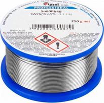 Baguette tig - suvirinimo kabelis - Cynel suvirinimo viela - WG-01X-01-1-150-4 - 1,5 mm 250 g Sn60Pb40 alavo ritė