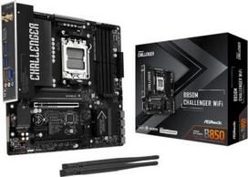 Mainboard ASROCK AMD B850 Socket AM5 micro ATX RAM DDR5-SDRAM 4xSlots Wi-Fi Yes Bluetooth Yes 1xNumber of M.2 (M) slots B850MCHALLENGERWIFI B850M CHALLENGER WIF | 4711581494138