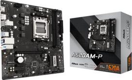 Mainboard ASROCK AMD A620A Socket AM5 micro ATX RAM DDR5-SDRAM 2xSlots 1xNumber of M.2 (M) slots A620AM-P A620AM-P | 4711581495111