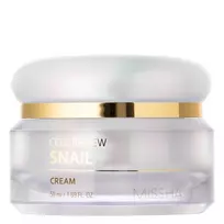 Missha - Super Aqua Cell Renew Snail Cream - Regeneruojantis Veido Kremas su Sraigių Gleivėmis - 50ml