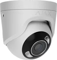 „Ajax“ kamera HL – kupolinė (metalinė) „TurretCam“ (5 Mp/4 mm) (8EU) – balta