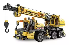 Mobilus kranas Jamara CaDA modelis 402886 – konstruktorius, juodas ir geltonas, nuo 8 metų