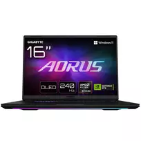 GIGABYTE AORUS MASTER 16 6YJM5DEE65SP - 16 inch QHD OLED 240 Hz Display, AMD Ryzen 9 9955X3D, 32GB RAM, 2TB SSD, NVIDIA GeForce RTX 5080, Windows 11 Pro