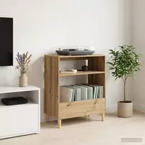 Plokštelių grotuvo stovas Artisano ąžuolo 71 x 39,5 x 83 cm