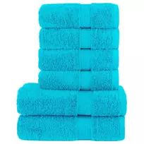Rankšluosčių rinkinys SOLUND, 6vnt., turkio, 600g/m²