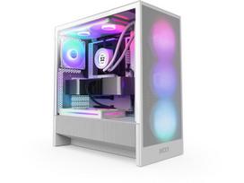 NZXT PC Case H5 Flow RGB Midi Tower with Window