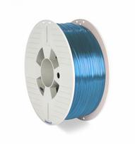 Verbatim 3D PRINTER FILAMENT PET-G  1.75MM 1KG BLUE TRANSPARENT