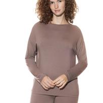 MEY Pure Chic marškinėliai ilgomis rankovėmis Milk'n Coffee