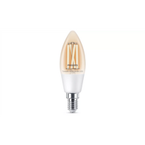 Philips Smart WFB 40W C35 927-65 CL 1PF/6 | E14 | 4.9 W | Warm to cool white light | Bluetooth, Wi-Fi