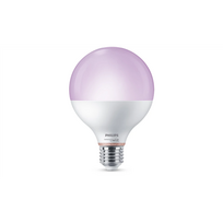 Philips Smart WFB 75W G95 822-65 RGB 1PF/6 | E27 | 11 W | Warm to cool white light | Bluetooth, Wi-Fi