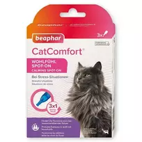 beaphar Flea and tick control for cats - CATCOMFORT SPOT ON 3 x 0.55ml