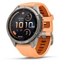 GARMIN Fenix 9 Pro 43mm AMOLED inReach, Titanium Shell/Atmosphere sportinis laikrodis 010-04335-01