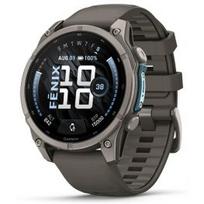 GARMIN Fenix 9 47mm AMOLED, Titanium Pebble gray sportinis laikrodis 010-04762-01