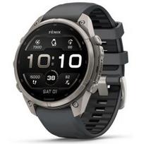 GARMIN Fenix 9 Pro 47mm AMOLED, Titanium Graphite / Black sportinis laikrodis 010-04336-26