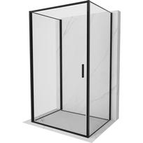 Mexen Exo-B 3S dušo kabina, 3 sienelių, varstoma, 85 x 120 cm, skaidri, juoda - 817-085-120-70-00-3S