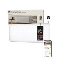 Mill Invisible Smart WiFi Heater | PA2000WIFI4 | Panel Heater | 2000 W | Suitable for rooms up to 24-28 m2 | White | IPX4