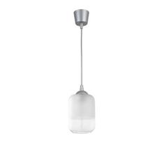 BRILAGI - LED pakabinamas šviestuvas ant laido RETRO GLASS 1xE27/60W/230V Ø 14 cm sidabrinė/balta