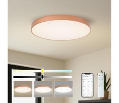 Brilagi-LED reguliuojamas šviestuvas POOL SMART LED/100W/230V, 80 cm, Wi‑Fi Tuya, bronzinis, su nuotoliniu pultu