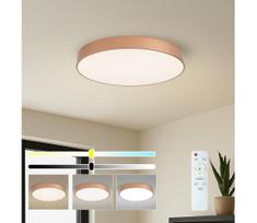 BRILAGI - dimeriuojamas LED lubinis šviestuvas POOL LED/60W/230V, Ø 60 cm, bronzinis, su nuotolinio valdymo pultu