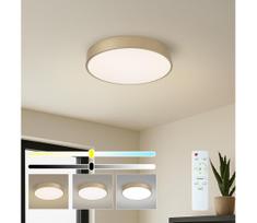 Brilagi - LED dimeriuojamas lubų šviestuvas POOL LED/48W/230V skersmuo 40 cm auksinis + su nuotoliniu pultu