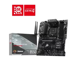 MSI B550 GAMING WIFI6E pagrindinė plokštė AMD B550 AM4 lizdas
