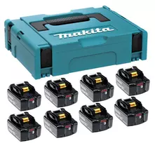 MAKITA AKUMULIATORIUS 18 V, 6,0 Ah, LI BL1860B / 8 vnt. ...
