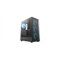 Deepcool Case  CC550 4F  Mid Tower  ATX PS2 (maximum length: 180 mm)  Black