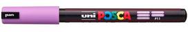 UNI-BALL POSCA PC-1MR markeris 1 vnt. Plonas antgalis Violetinė