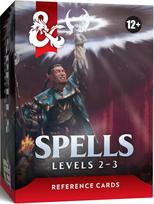 Dungeons & Dragons Reference Cards - Spells (Levels 2-3)