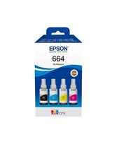 Epson 664 EcoTank (C13T66464A) kasetė rašaliniams spausdintuvams, CMYK, Komplektas 4 spalvų