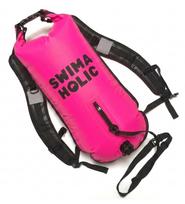 Plaukimo plūduras swimaholic wild swim bag rožinė