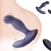 Analinis vibratorius su 10 vibracijos režimų ir 360° sukimu su pultu