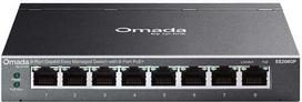 Šakotuvas TP-Link 8-PORT 1G EASY MANAGED SWITCH - 8X POE+ 64 W POE POWER FANLESS