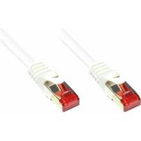 Good Connections Patchkabel Cat.6 S/FTP 1 m White (8060-010W) | 8060-010W | 4014619976645