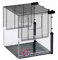 Narvas graužikams Ferplast Multipla Hamster Base Extension, 37.5 cm x 37.5 cm x 41 cm, juoda sp.