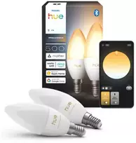 Philips Hue E14 3,7 W balta šviesa (1000-20000 K) B39 žvakės formos 2 vnt.