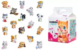 Simba Rinkinys iš 4 atsitiktinių mini šuniukų Kawaii Pups figūrėlių + priedai