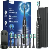 YTEATH PRO soninis elektrinis dantų šepetėlis su 5 režimais ir 8 galvutėmis Y08U
