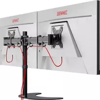 Duronic laisvai pastatomas laikiklis dviem monitoriams 13–27 col., VESA 75/100, DM25D2
