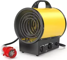 DAHTEC nešiojamasis elektrinis šildytuvas 5000 W su termostatu BGP1308-05