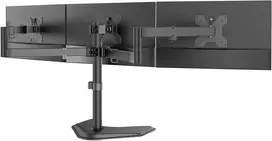 WALI trijų monitorių stalinis laikiklis iki 27 colių, 10 kg, VESA, MF003