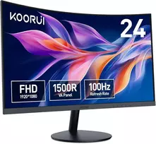 KOORUI lenktas 23,6 col. Full HD VA monitorius 100 Hz, 3 ms, 1500R MB24N2F