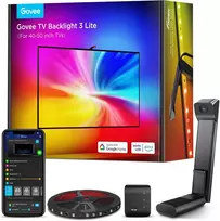 Govee LED televizoriaus apšvietimo juosta RGBICW 40–50 colių televizoriams H60972D1SG
