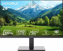KOORUI 24 colių Full HD VA monitorius 100 Hz su HDMI, modelis MB24V29FS3
