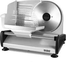 YASHE elektrinė maisto pjaustyklė 150 W su 19 cm nerūdijančio plieno disku SL-518-150W